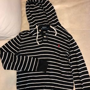 Polo striped hoodie